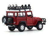 Toyota Land Cruiser FJ40 red with roofrack 1:64 Hobby Fans diecast scale model car