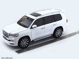 Toyota Land Cruiser LC200 white 1:18 Kengfai diecast Scale Model car