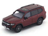 Toyota Land Cruiser LC300 GR red 1:64 LCD Models diecast scale model car miniature