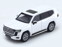 Toyota Land Cruiser LC300 ZX white 1:64 LCD Models diecast scale model car miniature