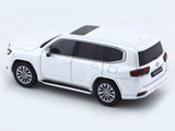 Toyota Land Cruiser LC300 ZX white 1:64 LCD Models diecast scale model car miniature