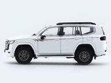 Toyota Land Cruiser LC300 white 1:64 GCD diecast scale model miniature car