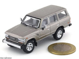 Toyota Land Cruiser LC60 grey 1:64 GCD diecast scale model car