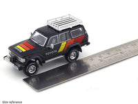 Toyota Land Cruiser LC60 Offroad black1:64 GCD diecast scale model miniature car