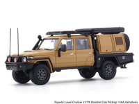 Toyota Land Cruiser LC79 Double Cab Pickup brown 1:64 Autobots Model diecast scale model car