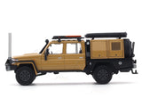 Toyota Land Cruiser LC79 Double Cab Pickup brown 1:64 Autobots Model diecast scale model car