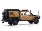 Toyota Land Cruiser LC79 Double Cab Pickup brown 1:64 Autobots Model diecast scale model car