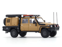 Toyota Land Cruiser LC79 Double Cab Pickup brown 1:64 Autobots Model diecast scale model car