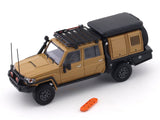 Toyota Land Cruiser LC79 Double Cab Pickup brown 1:64 Autobots Model diecast scale model car