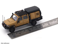 Toyota Land Cruiser LC79 Double Cab Pickup brown 1:64 Autobots Model diecast scale model car