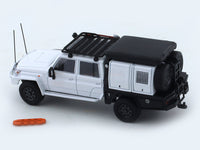 Toyota Land Cruiser LC79 Double Cab Pickup white 1:64 Autobots Model diecast scale model car