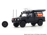 Toyota Land Cruiser LC79 Pickup black 1:64 Autobots Model diecast scale model car