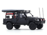 Toyota Land Cruiser LC79 Pickup black 1:64 Autobots Model diecast scale model car