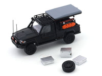 Toyota Land Cruiser LC79 Pickup black 1:64 Autobots Model diecast scale model car