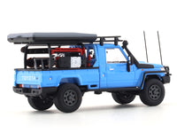 Toyota Land Cruiser LC79 Pickup blue 1:64 Autobots Model diecast scale model car