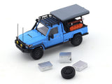 Toyota Land Cruiser LC79 Pickup blue 1:64 Autobots Model diecast scale model car