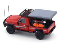 Toyota Land Cruiser LC79 Pickup red 1:64 Autobots Model diecast scale model car