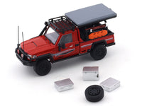 Toyota Land Cruiser LC79 Pickup red 1:64 Autobots Model diecast scale model car