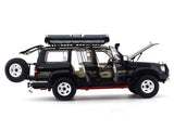Toyota Land Cruiser LC80 black 1:18 Kengfai diecast Scale Model car