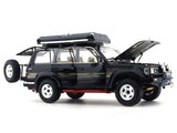 Toyota Land Cruiser LC80 black 1:18 Kengfai diecast Scale Model car