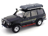 Toyota Land Cruiser LC80 black 1:18 Kengfai diecast Scale Model car