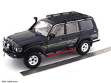 Toyota Land Cruiser LC80 black 1:18 Kengfai diecast Scale Model car