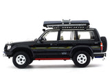 Toyota Land Cruiser LC80 black 1:18 Kengfai diecast Scale Model car