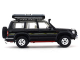 Toyota Land Cruiser LC80 black 1:18 Kengfai diecast Scale Model car