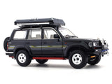 Toyota Land Cruiser LC80 black 1:18 Kengfai diecast Scale Model car