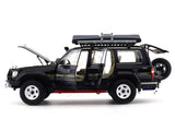 Toyota Land Cruiser LC80 black 1:18 Kengfai diecast Scale Model car