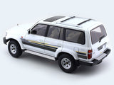 Toyota Land Cruiser LC80 white 1:18 Kengfai diecast Scale Model car