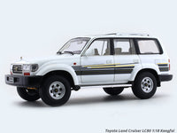 Toyota Land Cruiser LC80 white 1:18 Kengfai diecast Scale Model car