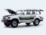 Toyota Land Cruiser LC80 white 1:18 Kengfai diecast Scale Model car