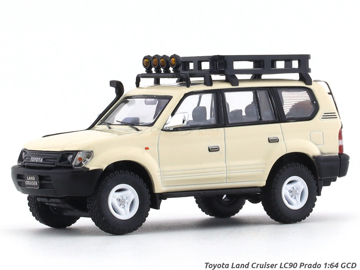 Toyota Land Cruiser LC90 Prado Beige 1:64 GCD diecast scale model