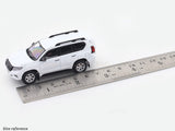 Toyota Land Cruiser Prado 150 white 1:64 GCD diecast scale model car miniature car collectible