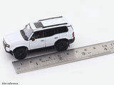 Toyota Land Cruiser Prado 250 white 1:64 GCD diecast scale model car miniature car collectible