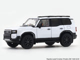 Toyota Land Cruiser Prado 250 white 1:64 GCD diecast scale model car miniature car collectible