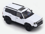 Toyota Land Cruiser Prado 250 white 1:64 GCD diecast scale model car miniature car collectible