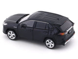 Toyota RAV4 black 1:64 LCD Model diecast scale model car collectible