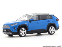 Toyota RAV4 blue 1:64 LCD Model diecast scale model car collectible