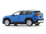 Toyota RAV4 blue 1:64 LCD Model diecast scale model car collectible