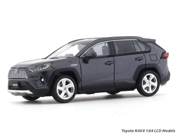 Toyota RAV4 grey 1:64 LCD Model diecast scale model car collectible