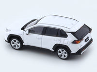 Toyota RAV4 white 1:64 LCD Model diecast scale model car collectible