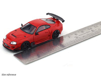 Toyota Supra A80Z Red 1:64 Time Micro diecast scale model collectible