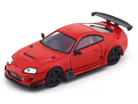 Toyota Supra A80Z Red 1:64 Time Micro diecast scale model collectible