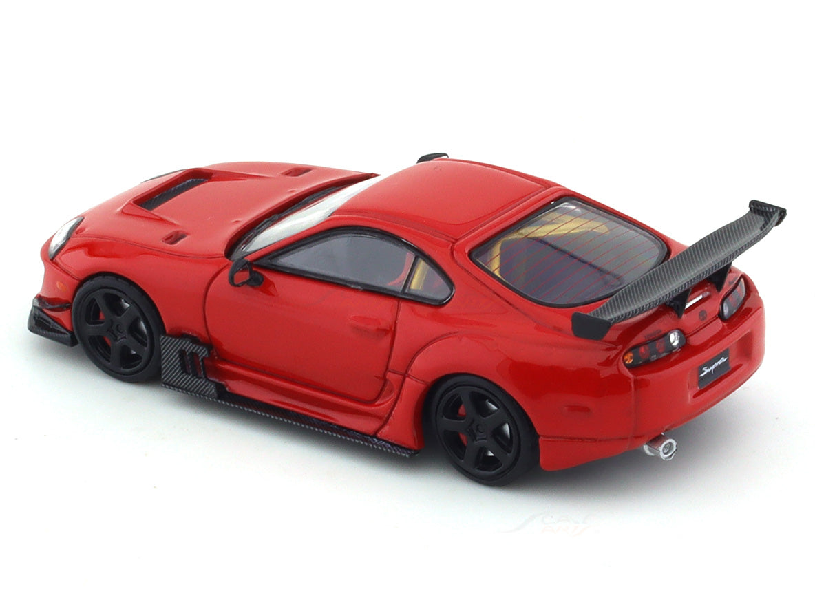 4R-191 ATOZ 1/64 トヨタ Supra A90 JDM レッド Amazon | ATOZ 1/64 ミニカー ミニカー Supra A90 JDM レッド