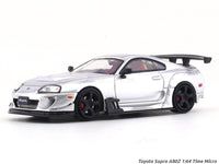 Toyota Supra A80Z Silver DX 1:64 Time Micro diecast scale model collectible