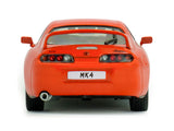 Toyota Supra Mk 4 Orange Custom 1:43 Solido licensed diecast Scale Model collectible