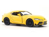 Toyota Supra yellow 1:33-42 RMZ City licensed pull back car scale model