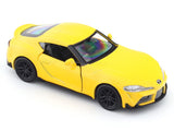 Toyota Supra yellow 1:33-42 RMZ City licensed pull back car scale model